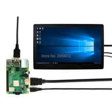 Raspberry Pi 11,6 дюймов lcd 11,6 дюймов USB емкостный сенсорный экран HDMI VGA дисплей для компьютера мини ПК Регулируемый 1920x1080HD