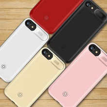 Casewin Батарея Зарядное устройство чехол для iPhone 6 Plus/6s Плюс/7 Plus/8 Plus 7500 мА/ч, Мощность банк Ёмкость Батарея Зарядное устройство чехол для телефона