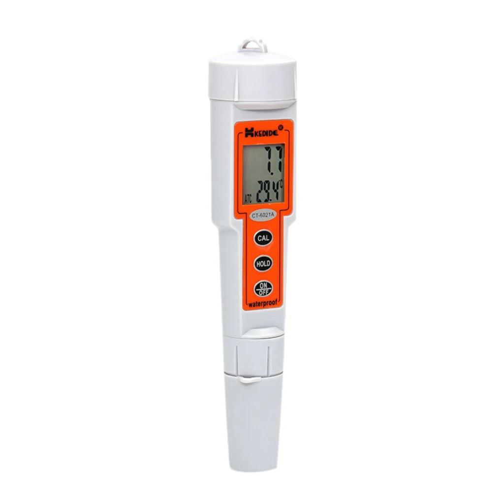 Accurate Digital 0 14 PH Meter & Thermometer Temperature Tester