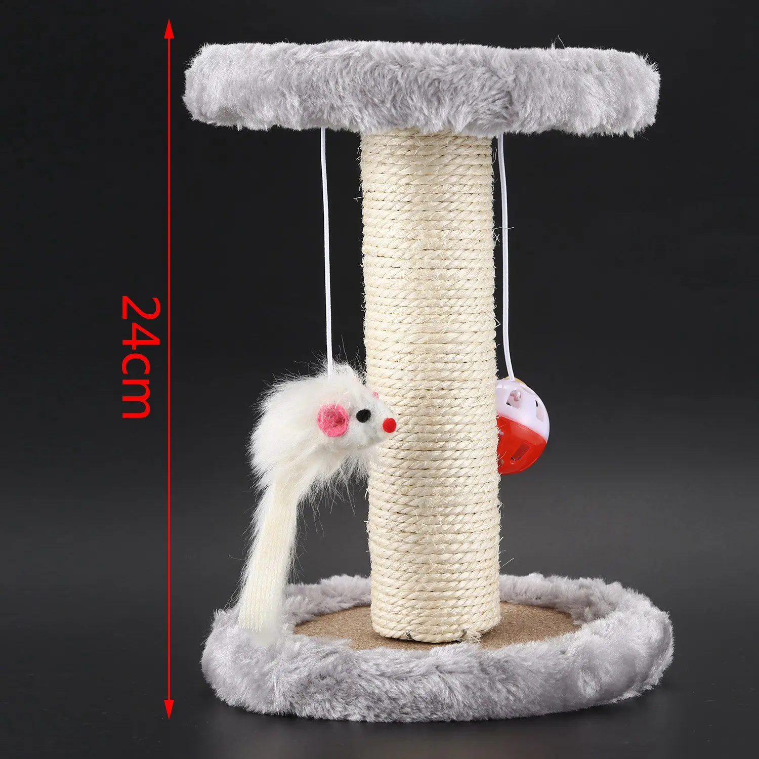 Hot Cat Scratching Post With Hanging Mouse Play Toy Activity Center Funiture House For Cat Scratching Sleeping Hot Cat Scratching Post With Hanging Mouse Play Toy Activity Center Funiture House For Cat Scratching Sleeping