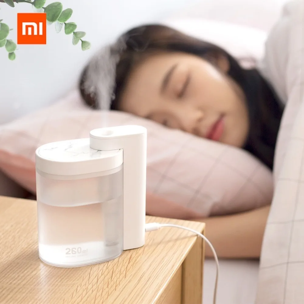 

Xiaomi Mijia Youpin Sothing Household Mute Air Humidifier 260ml Ultrasonic Air Humidifier Purifying Humidifier Usb Charging