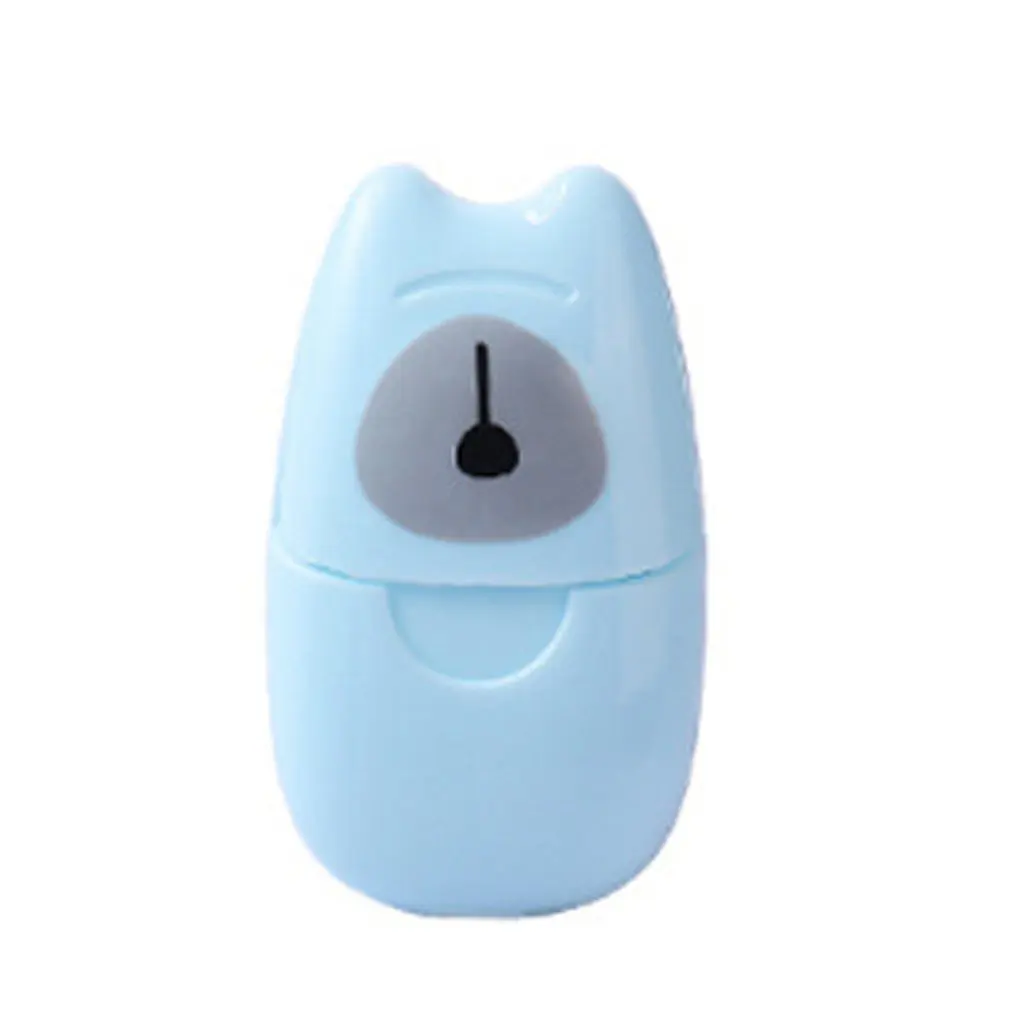 

Travel Convenient Disposable Boxed Soap Paper Portable Hand Washing Box Mini Soap Paper Scented Slice Sheets