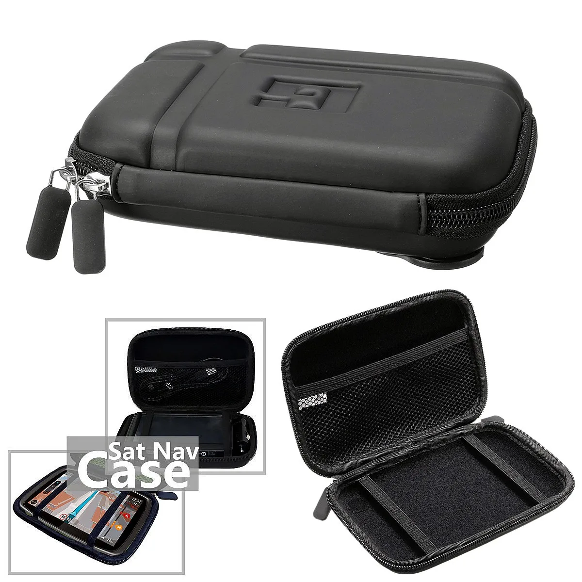  5 zoll Harte Schale EVA Trage Sat Navigator GPS Lagerung Fall Abdeckung Tragen Wasserdichte Tasche 