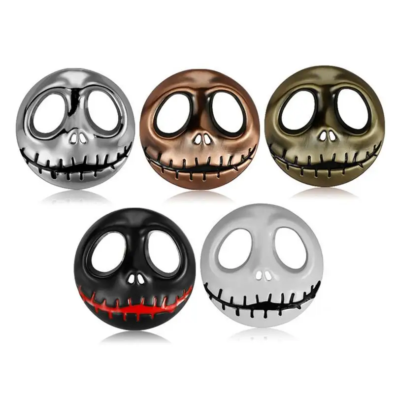 

Halloween Skeleton Patterns Metal Car Stickers Durable Pumpkin King Style Car Stickers Motorbike Accessories Fast Delivery