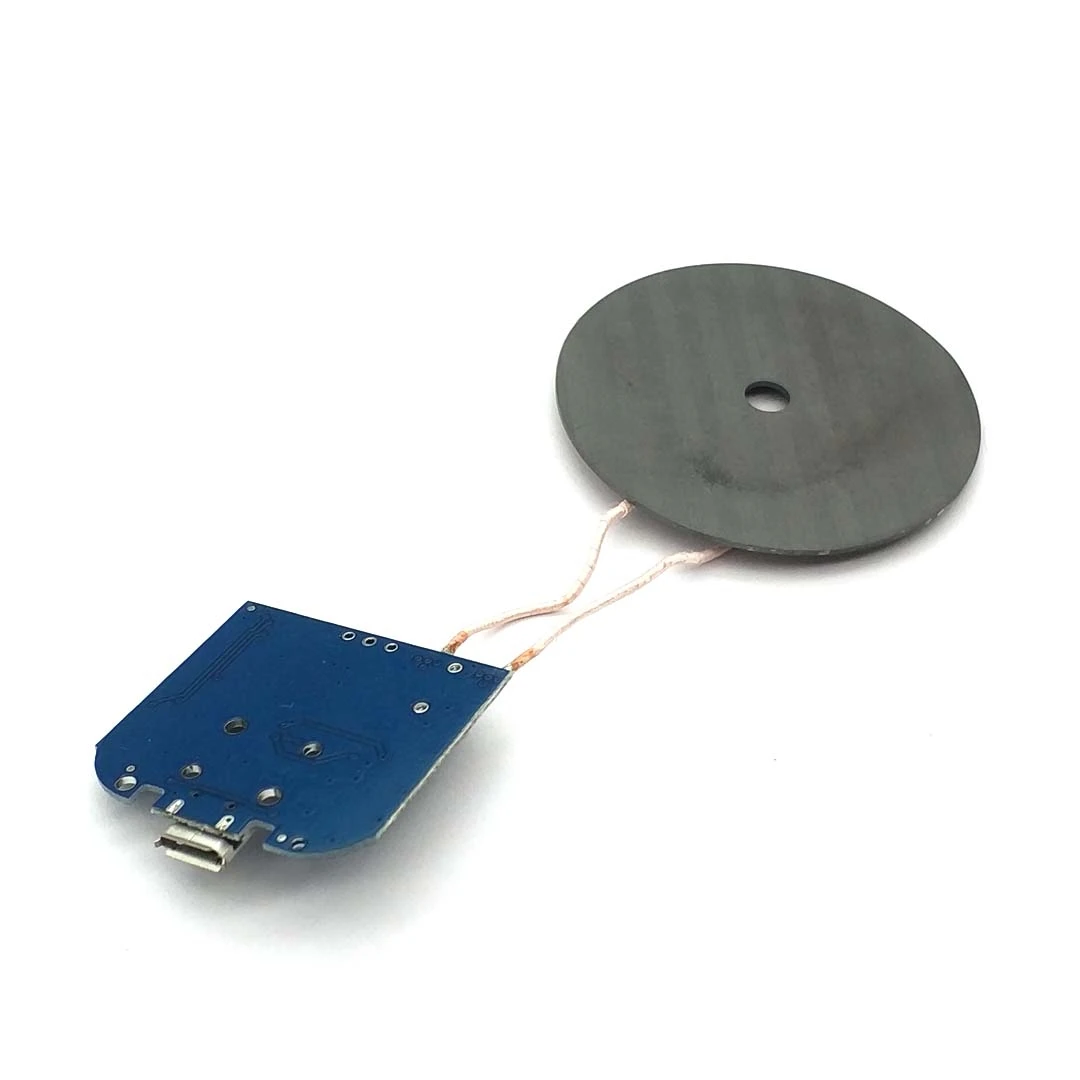 DC 5 В Micro USB порт Qi стандартное беспроводное зарядное устройство для телефона PCBA