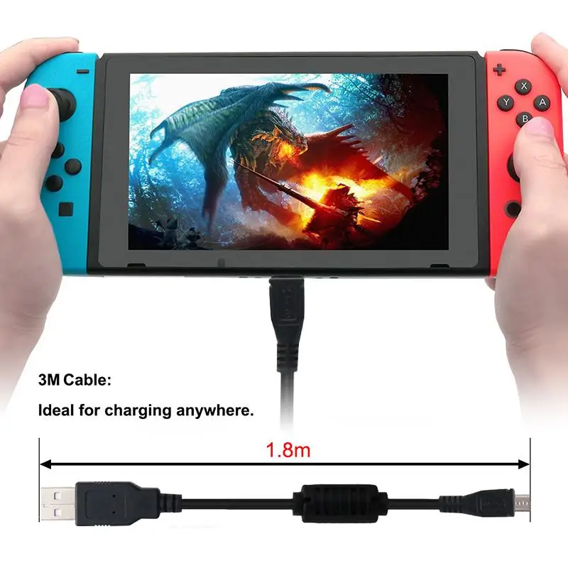 Набор аксессуаров для игр 6 в 1 EastVita Nintendo Switch дорожная сумка переноски защита