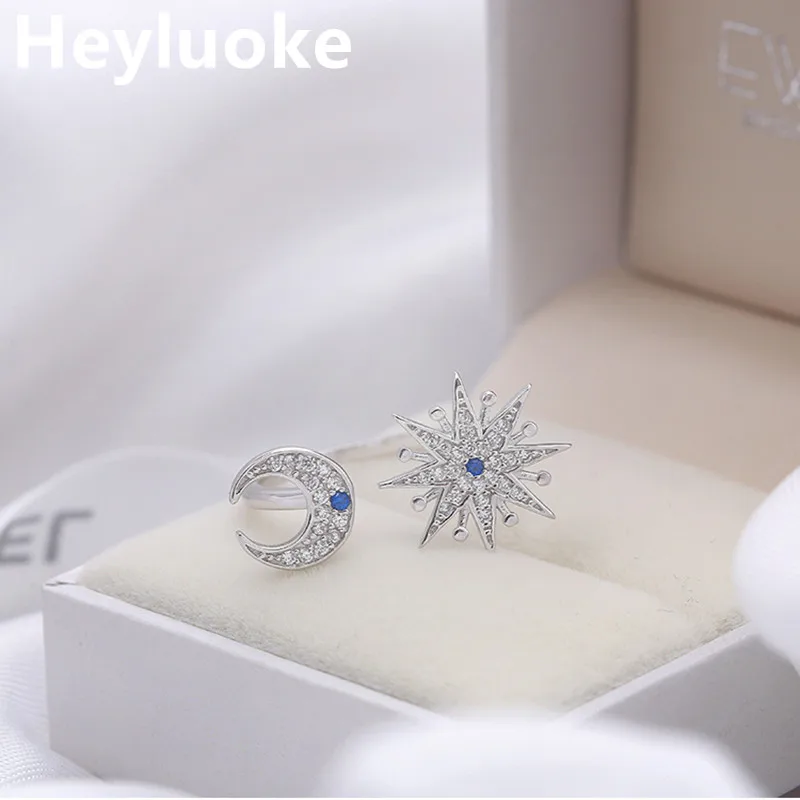 Горячая Распродажа, кольца из натуральной 925 пробы, уникальные кольца русалки с большими кристаллами на палец для женщин, ювелирные изделия, рождественский подарок