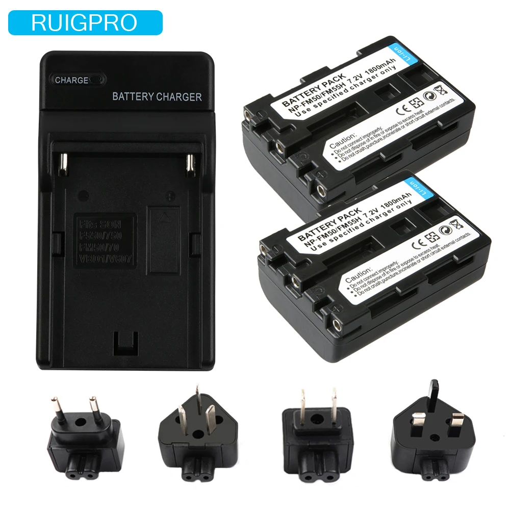 

NP-FM50 NP FM50 FM55H Batteries Pack For Sony NP-FM51 NP-FM30 NP-FM55H DCR-PC101 A100 Series DSLR-A100