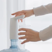 Беспроводной насос для питьевой воды Портативный сенсорный Электрический диспенсер для воды переключатель бутылок умные автоматические водяные насосы кухонный инструмент