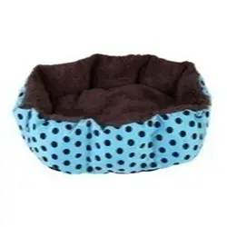 Собака кошка кровать подушки Коврики питомник спальный мешок дом (синий 40 см * см 30 см)
