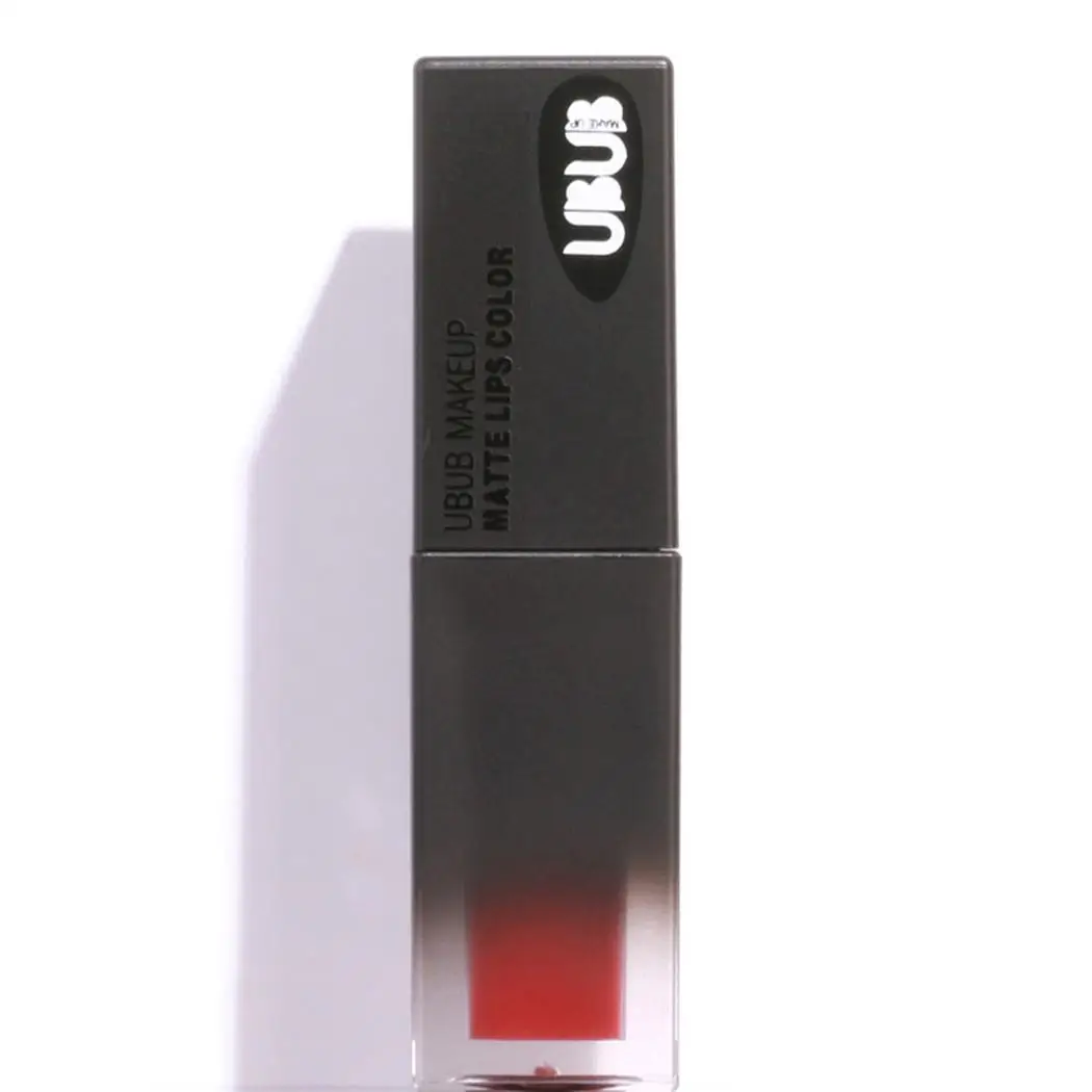 Long Lasting Makeup Soft Cosmetic Gloss New Lip Color Matte Lipstick Liquid 10 1 | Красота и здоровье