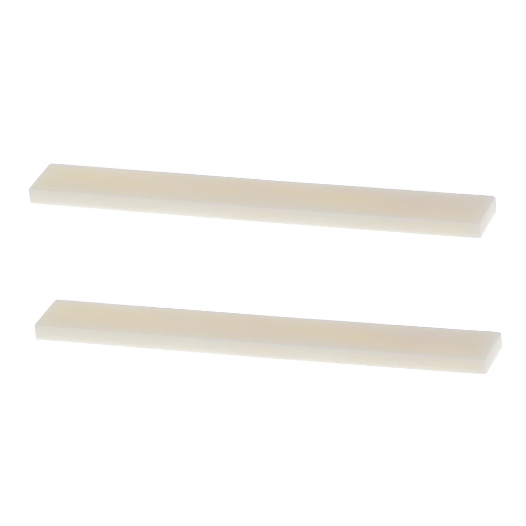 10pcs High Quality Cattle Bone Blank Saddles for Guitar Maker Luthier Supply guitar accessories