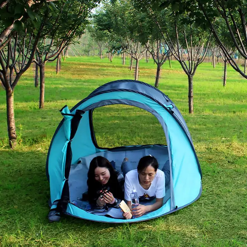 

2-4 People Fully Automatic High Quality Outdoor Camping Tent Windproof Double Camping Boat Account Outside Beach Tent