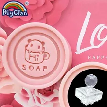 Милое натуральное мыло ручной работы уплотнительная Форма Прозрачный Diy Натуральное мыло, изготовленное в виде бабочки акриловая