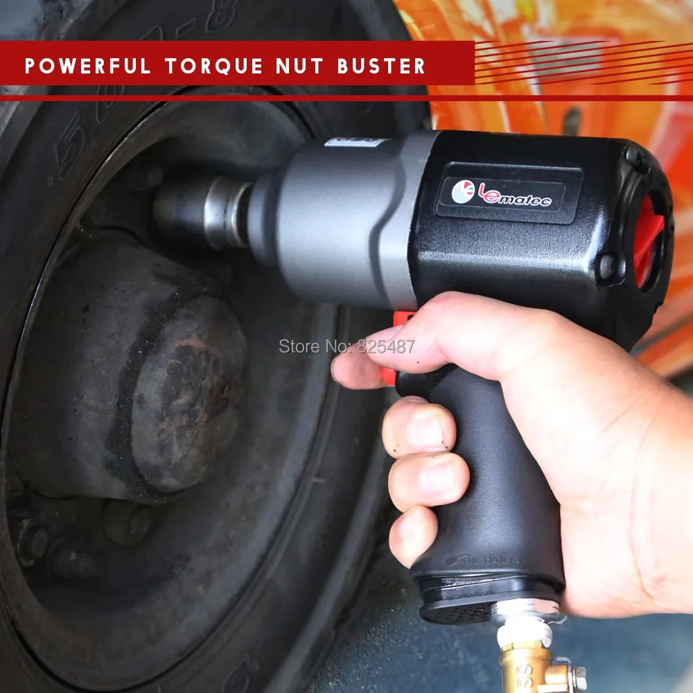 LEMATEC Industry 1/2 Inch Air Impact Air Car Repairing Metal Impact Wrench Cars Wrenches Taiwan Made Pneumatic Tools LEMATEC Industry 1/2 Inch Air Impact Air Car Repairing Metal Impact Wrench Cars Wrenches Taiwan Made Pneumatic Tools