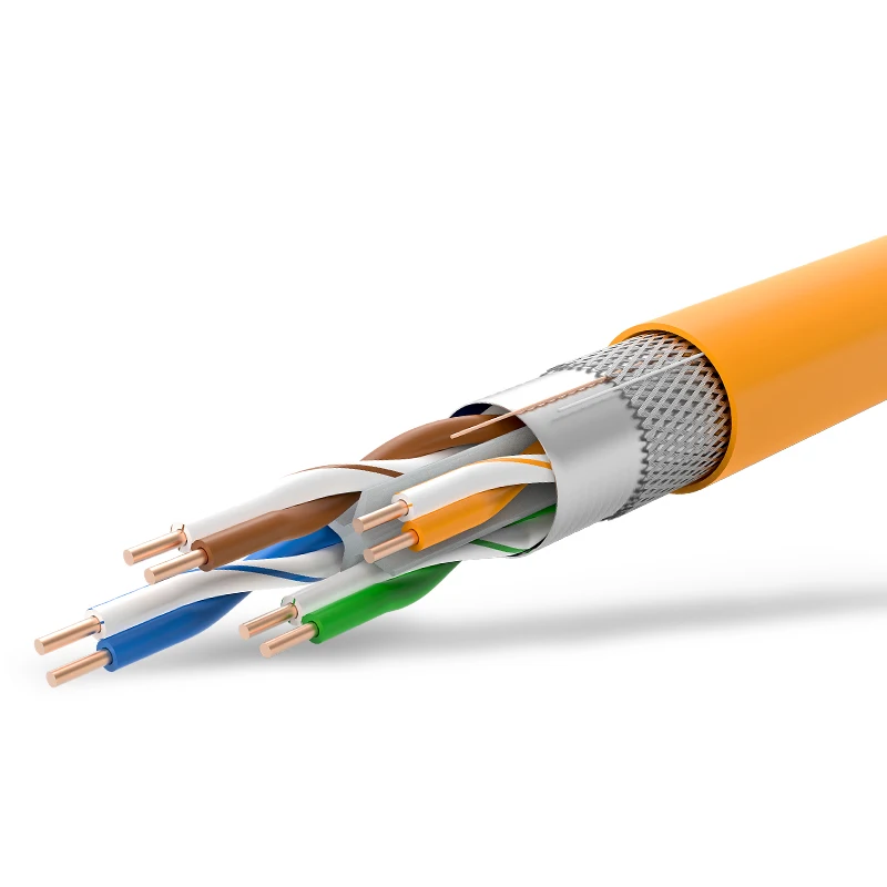 Кабель локальной сети CHOSEAL CAT6 SFTP RJ45 Lan сетевой патч корд для компьютера