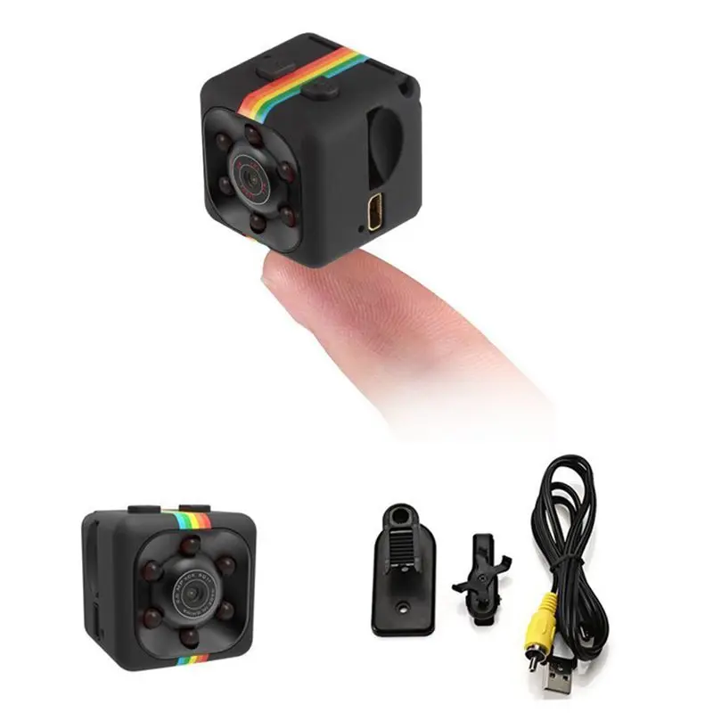 Камера ночного видения 1080 P HD видео рекордер портативный крошечный с ночного видения и обнаружения движения камера безопасности для DV видео