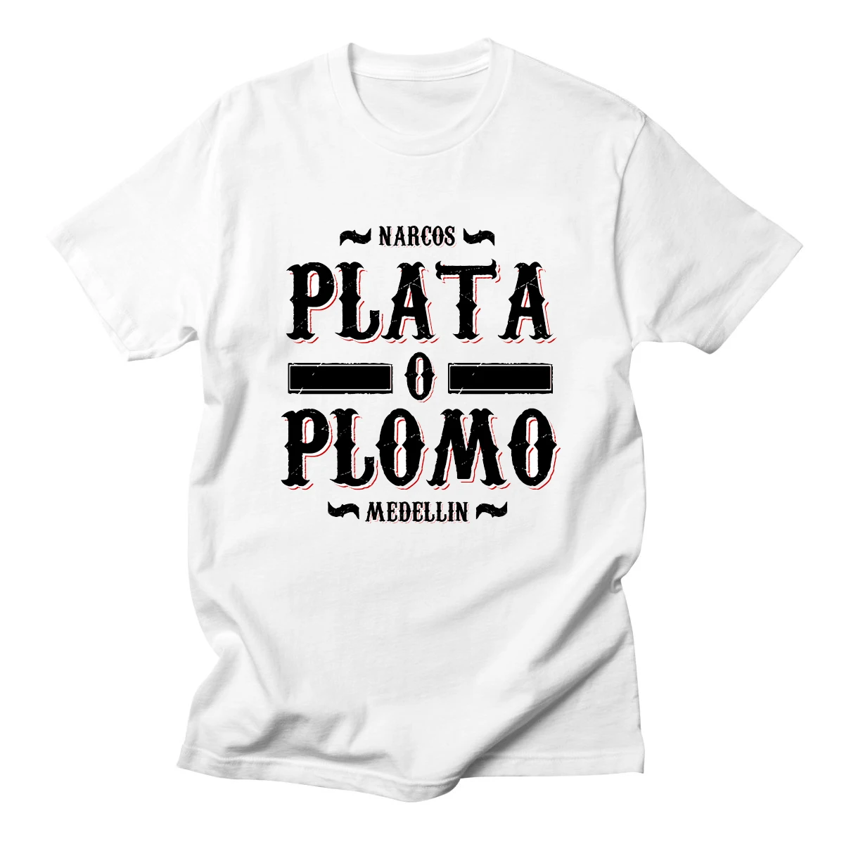 Voltreffer Pablo Escobar Narcos El Patron T Shirt Short Sleeves 100