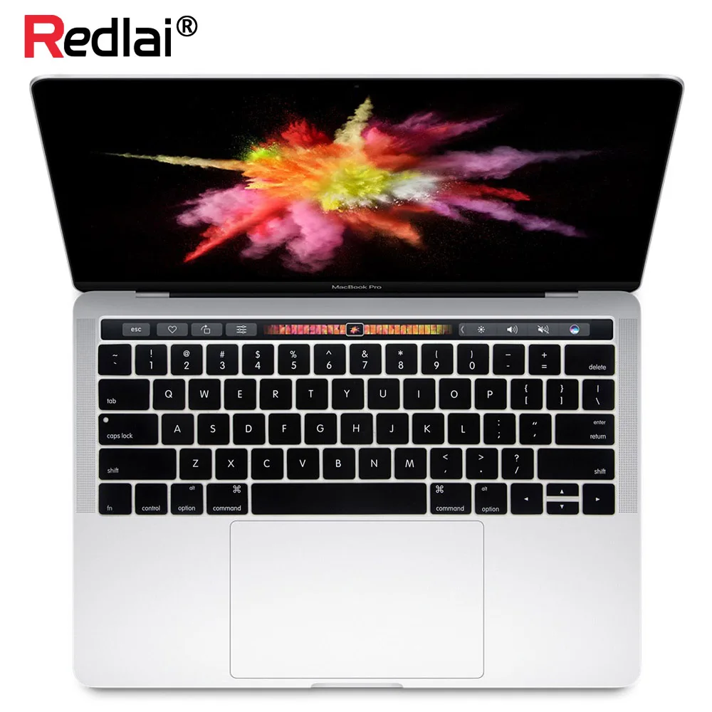 Redlai силиконовый чехол для клавиатуры с английским алфавитом для нового MacBook Pro retina 1" 15" с сенсорной панелью //