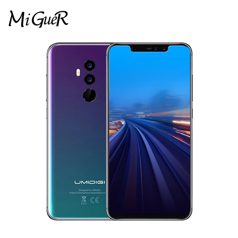 UMIDIGI Z2 SE Global Edition 6 2 &quotHD + полноэкранный мобильный телефон Android 8 1 Helio P23 4G 64G F1.7