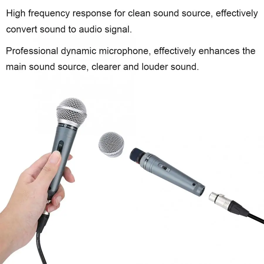 Микрофон Sem Fio Microfono G-10 ручной Professional проводной микрофон Clear Voice для караоке музыкальный спектакль Studio