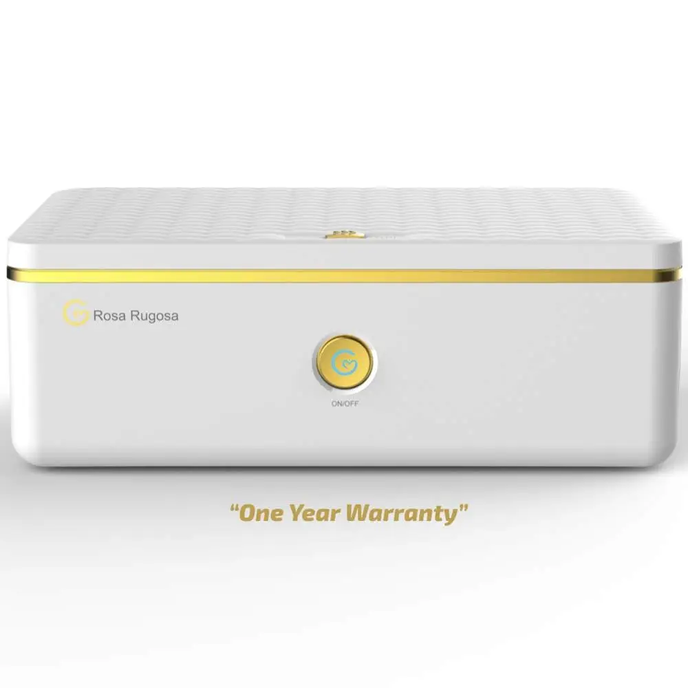 

UV Light Sterilizer Box, Portable Ultraviolet Light Sanitizer Box with Germicidal Lamp for Cellphone, Pacifier, Toothbruh USB