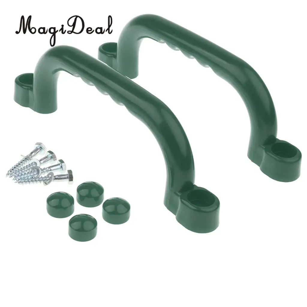 1 Pair Safety Nonslip Handle Mounting Hardware Screws Kits Kids Tree