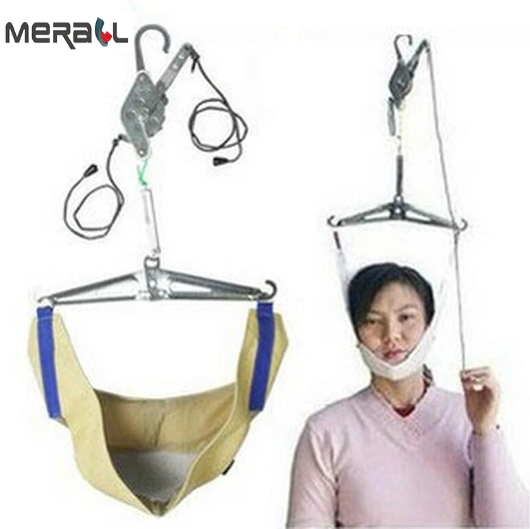 

Neck Posture Corrector Cervical Traction Device Kit Neck Back Stretcher Adjustment Chiropractic Back Head Corretor De Postura