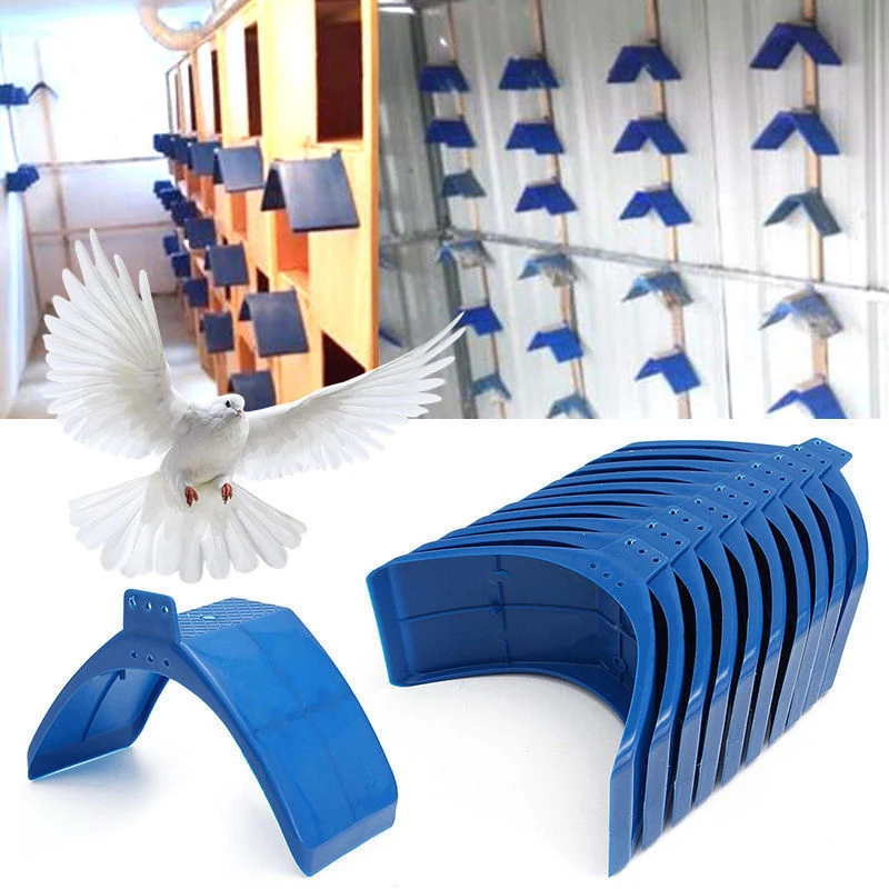 

20pcs Plastic Bird Rest Stand Pigeon Dove Bird House Parrots Est Stand Frame Dwelling Roost Perches Roost Bird Supply