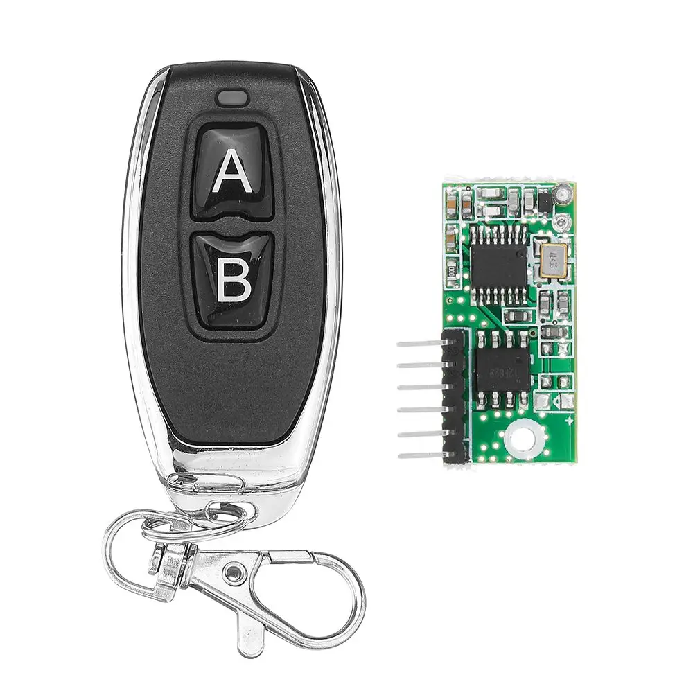

NEW Wireless Remote Control Receiving Module Board 433MHz Serial Type For Door Lock