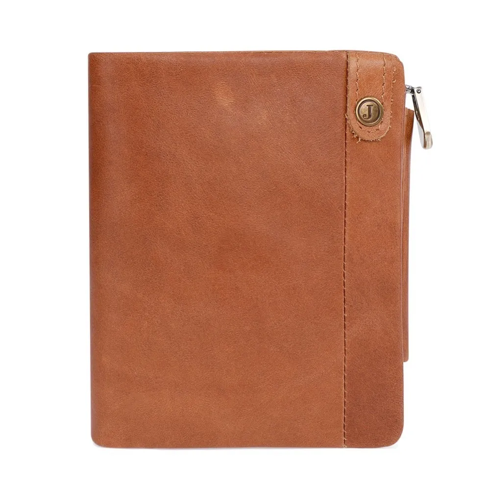 

Man Small Purse Real Cowhide Leather Clutch Wallet Genuine Leather Men's Short Wallets Coin Purses Male ID Credit Cards Holder