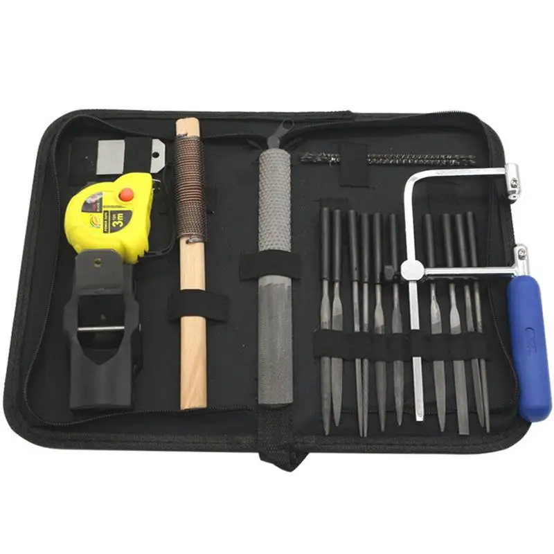 

DIY Woodworking Tool Set Jig Saw Trimming File Planer Set Multi Using Home Garden DIY Making Supplies