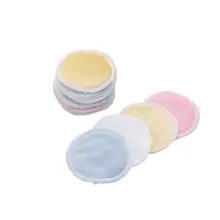 12 шт. бамбуковые подушечки для снятия макияжа трехслойные Многоразовые Мягкие подушечки для ухода за лицом и кожей