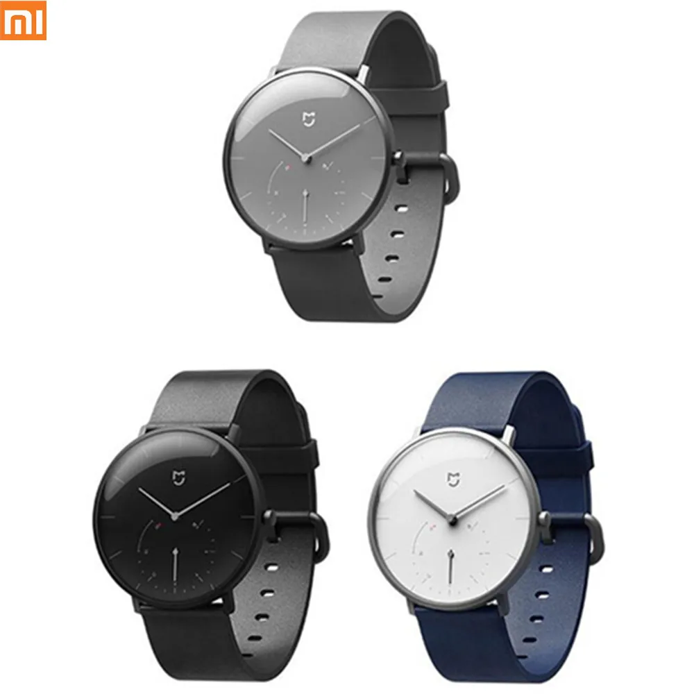 

Original Xiaomi Mijia Smart Watch IP67 Waterprof Smart Sport watch Bluetooth 4.0 3ATM Quartz Pedometer Wristband For Android IOS