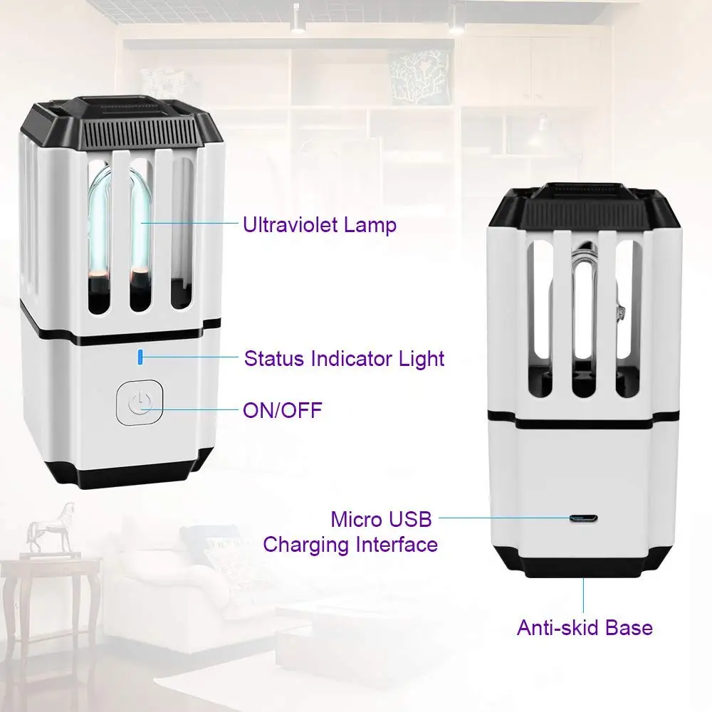 УФ-стерилизатор дезинфекционная лампа, УФ-светильник, дезинфицирующее средство для воздуха, бактерии, микробы, вирусы, пылеуловитель клещей, домашний шкаф для обуви