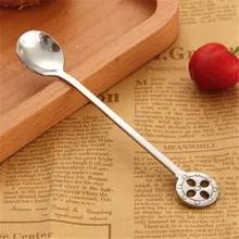 Ложка для кофе из нержавеющей стали с длинной ручкой ложки для мороженого десертная чайная ложка RAH