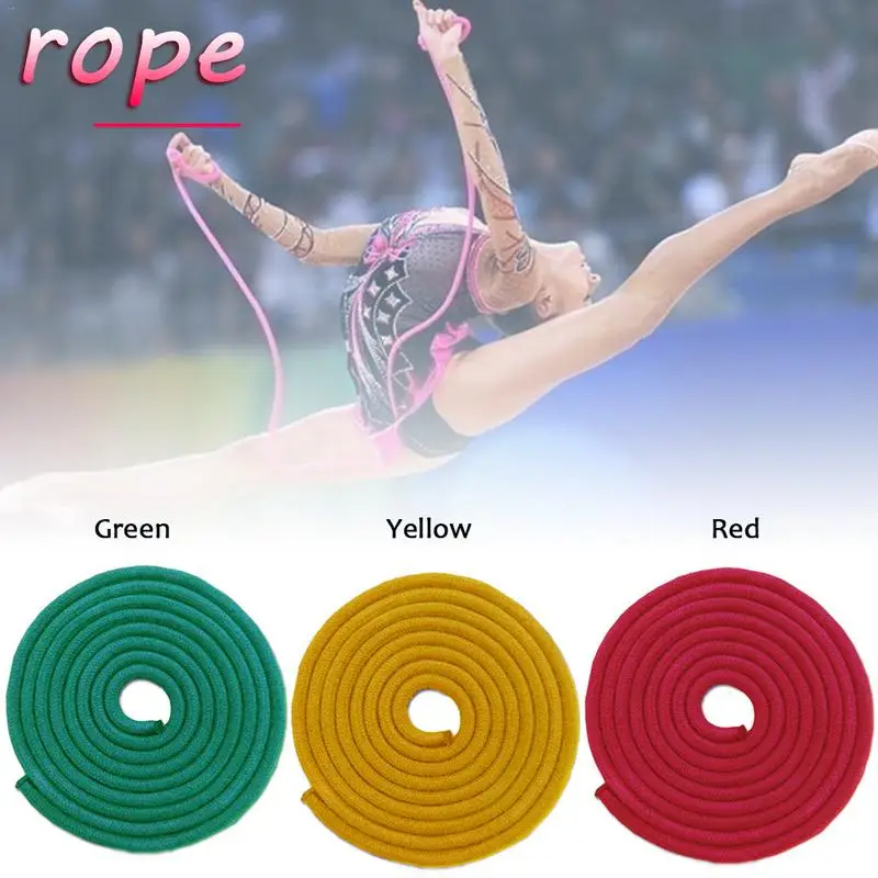 3M Artistic Gym Rope Rhythmic Gymnastics rhythmic gymnasia Rope Dance Skipping Artistic Gymnastics Multi-color