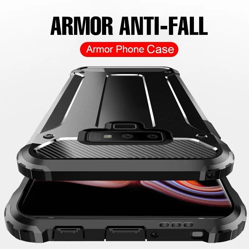

Hard Case For Samsung Galaxy A8 2018 A7 2017 Shockproof Armor PC Case Cover For Samsung Galaxy S9 Plus S8 S10E S10 Plus
