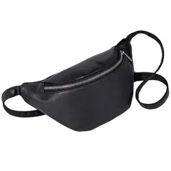 Поясная Сумка Heuptas поясная сумка из мягкой кожи Waistbag талии сумка поясная сумка Поясные сумки кожаная поясная Сумка черный