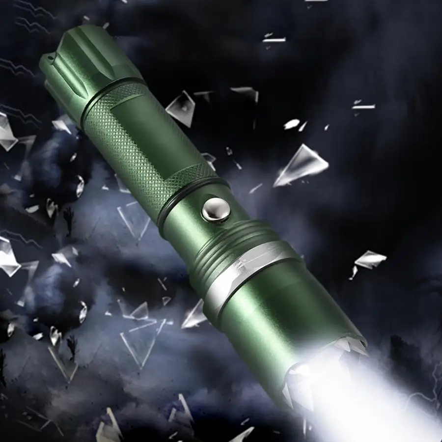 

Hiking Outdoor Aluminum Alloy Flashlight High Bright Torch For Hunting Camping Emergency magnetic flashlight