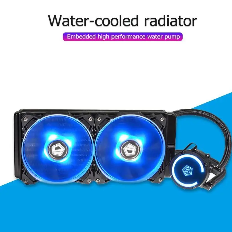 IDCOOLING AURAFLOW 240 cpu вентилятор водяного жидкостного охладителя радиатор для Intel/AMD