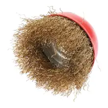 Стальная проволока манжета колеса щетка полировка для шлифовальный станок инструмент горячий