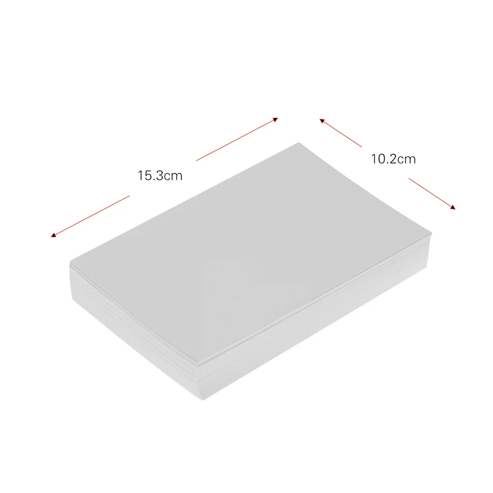 100 листов 4R глянцевая фотобумага 4,0*6,0 дюймов 200gsm водостойкая глянцевая поверхность быстросохнущая для Canon Epson