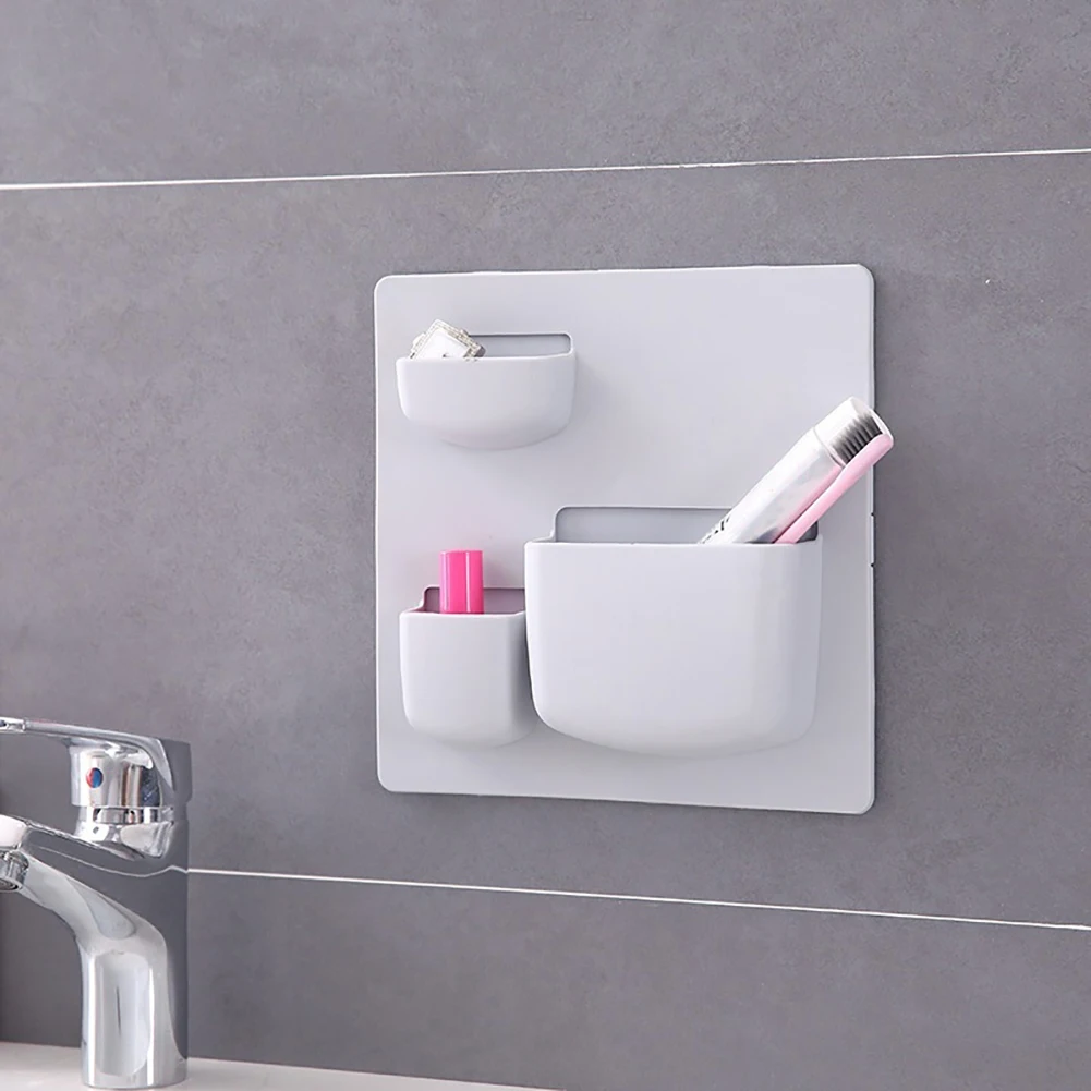 الحمام الحائط الصابون منظم فرش الرف معجون المطبخ الحمام أصحاب الإسفنج تخزين إناء حامل الصندوق حامل أداة