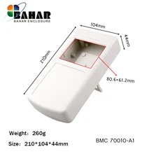 Ручной корпус для электронных проектов ABS проводное соединение распределительная коробка ЖК-дисплей инструмент управления выход корпус светодиодный PCB чехол