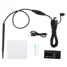 6 светодиодный беспроводной Эндоскоп Otoscope Earpick полость рта стоматологический эндоскоп инспекционное устройство эндоскоп