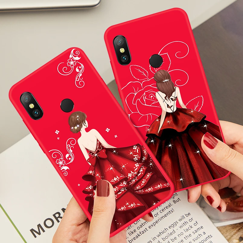 

Luxury Case For Samsung S10 Lite Silicone Case Cover Patterned Dress For Galaxy S10 S9 S8 Plus A6 A7 2017 A8 2018 Bumper Coque