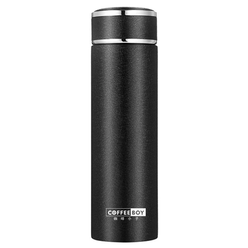

Coffee Boy Straight Cup 304 Stainless Steel Thermo For Tea Thermo Mug Vacuum Flasks Thermal Bottle 500Ml Thermo Cup