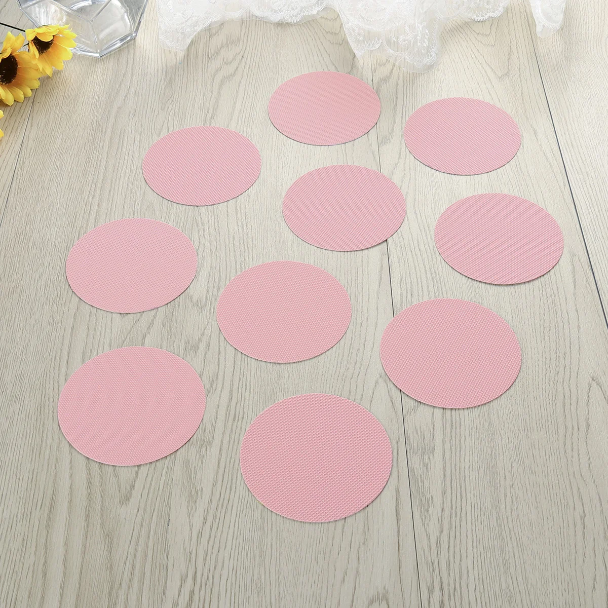 

10PCS PEVA Anti-slip Discs Large 4 inch Non Slip Stickers for Tubs and Showers