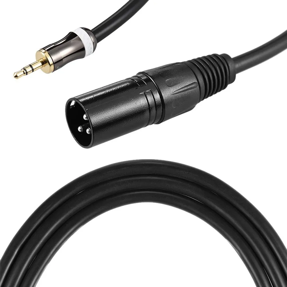 2 м XLR 6 Футов Jack 3 5 мм кабель для аудио микшера PC динамик|Кабели HDMI| |